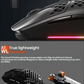 SteelSeries Aerox 3 Wireless underside showing TrueMove Air sensor and PTFE feet