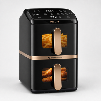 Philips Airfryer 4000 Series Stacked Dual Basket 10L Image 2 product image