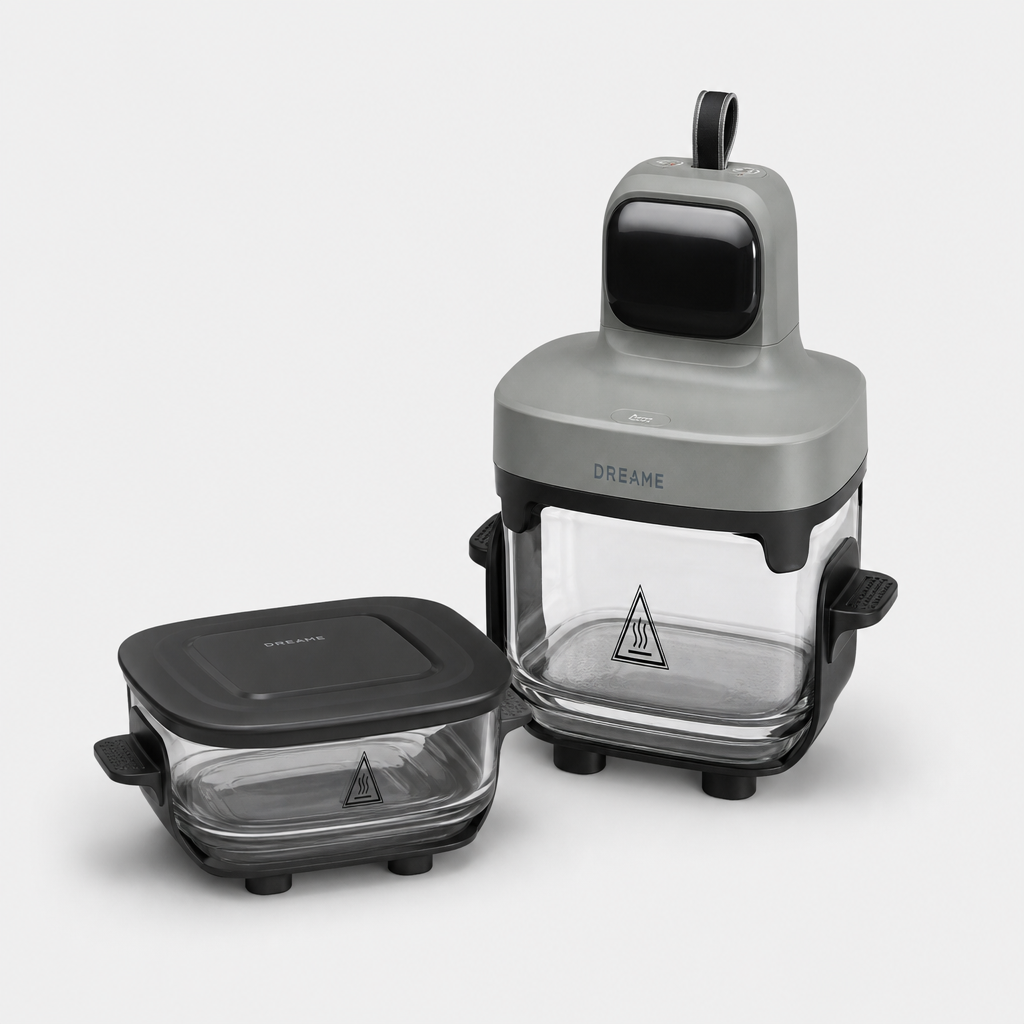 Dreame Tasti PT60 5-in-1 Portable Glass Air Fryer Image 2 product image