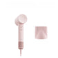 Laifen SE 2 high-speed hair dryer in soft pink with magnetic concentrator nozzle, ionic styling tool