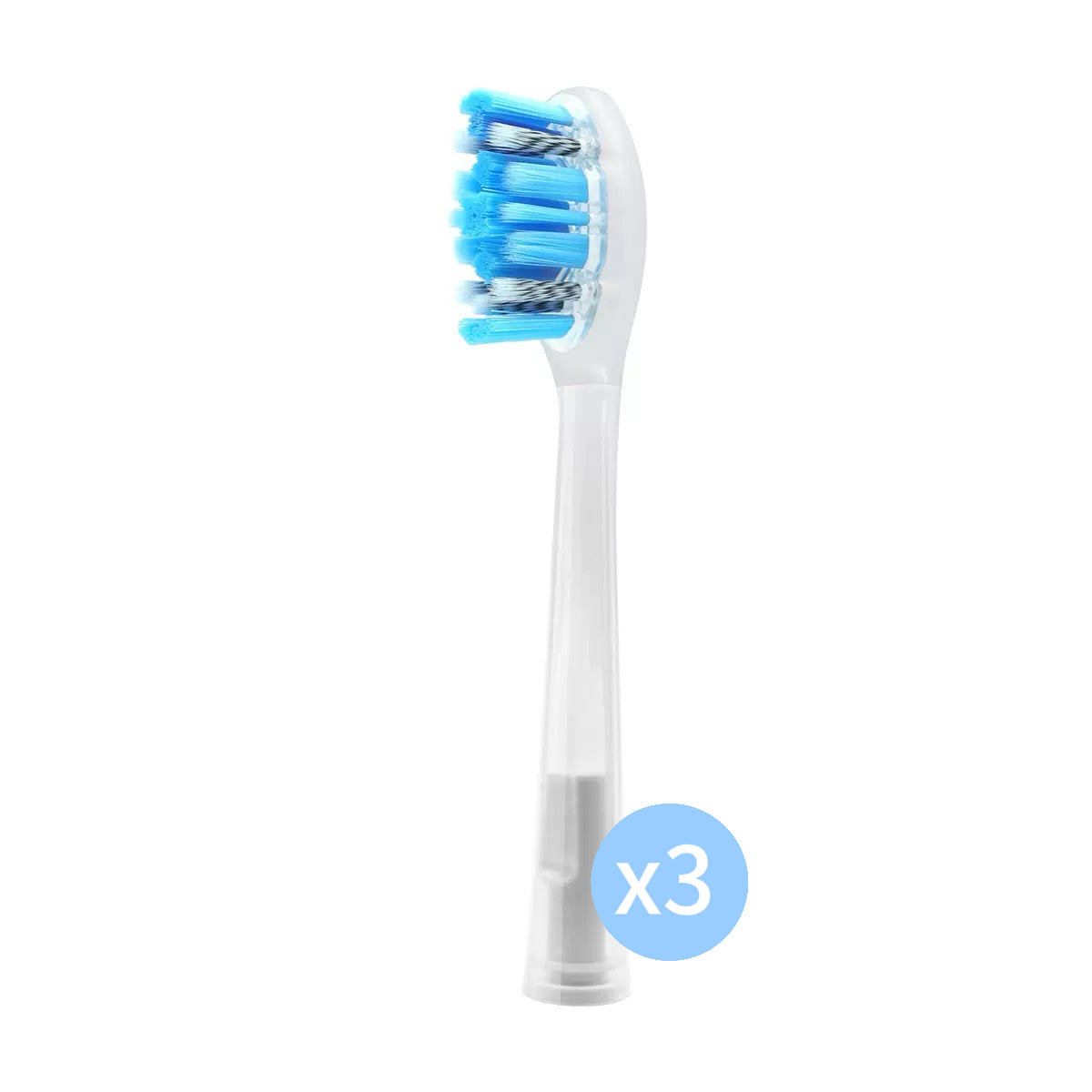Three-pack Laifen Pro M Whitening replacement toothbrush head