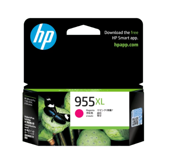 HP 955XL magenta original ink cartridge L0S66AA