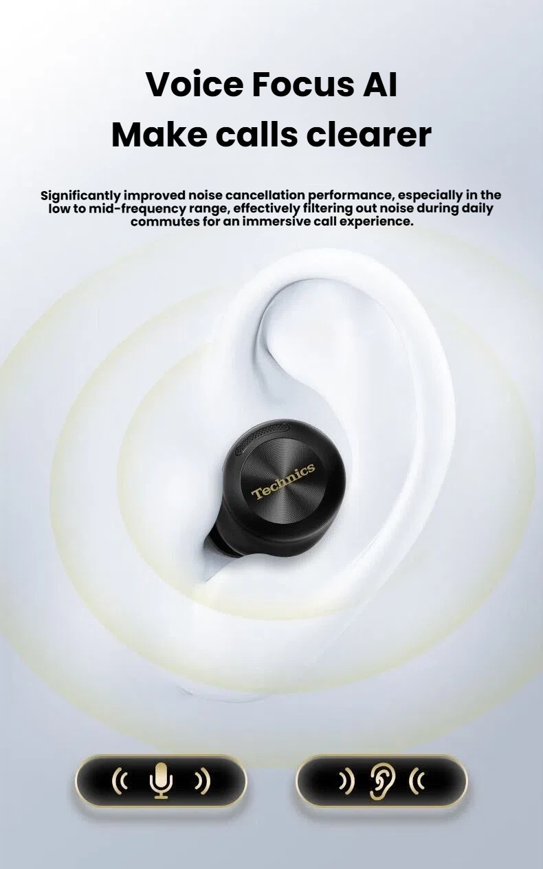 Technics AZ100 Premium True Wireless Noise Cancelling Earbuds - product photo 6