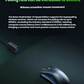 Razer DeathAdder V3 HyperSpeed top view with smooth-touch shell texture