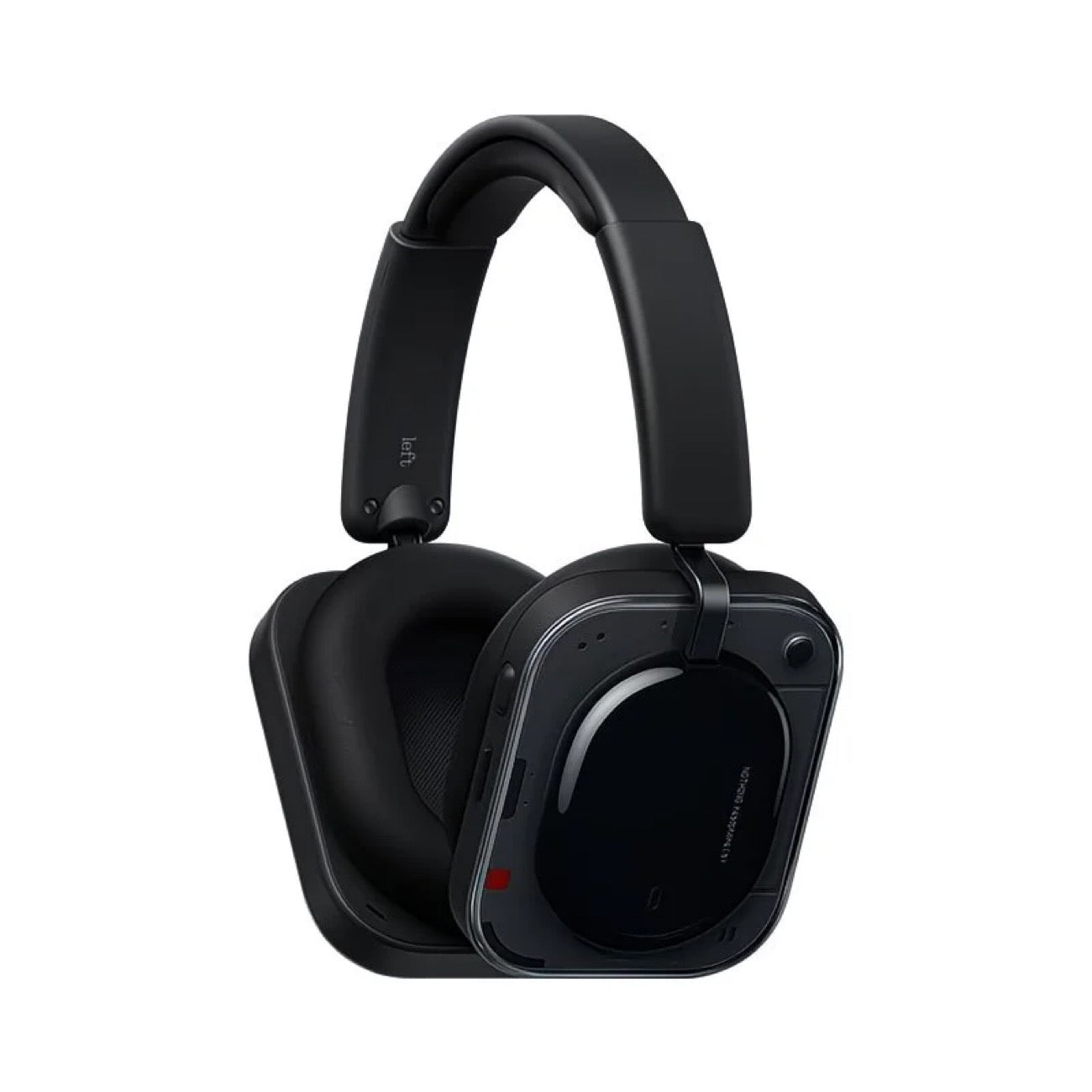 NOTHING Headphone (a) over-ear ANC headphones hero shot transparent design