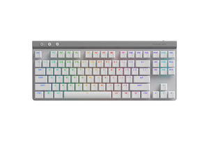 Logitech G515 LIGHTSPEED TKL White and Black colour variant comparison