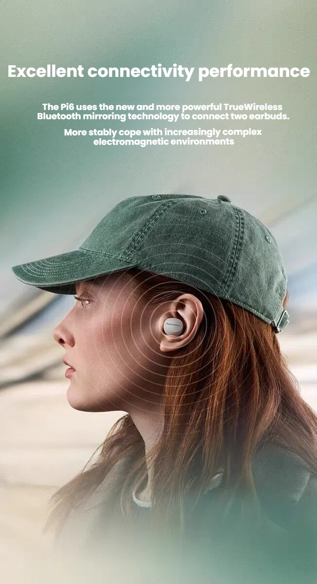Bowers & Wilkins PI6 Active Noise Cancelling TWS Earbuds - product photo 8