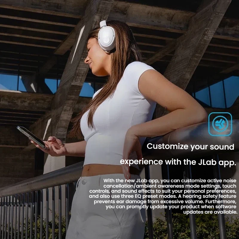 JLab JBuds Lux ANC Over-Ear Headphones - product photo 8