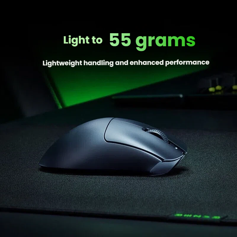 Razer DeathAdder V3 HyperSpeed shown in claw grip for FPS esports gaming