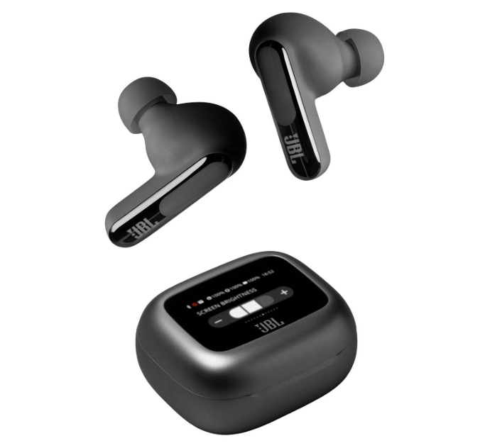 JBL Live Beam 3 true wireless earbuds black with Smart Charging Case