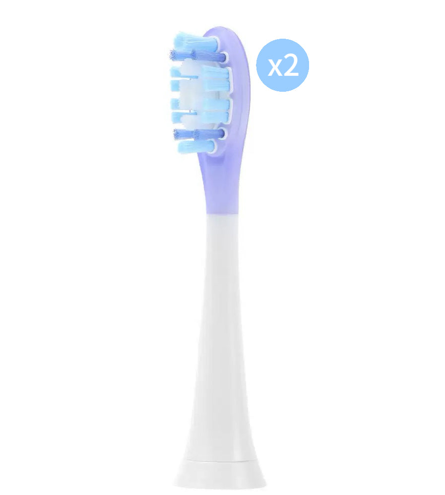 Two Philips Sonicare G3 Gum Care replacement toothbrush heads