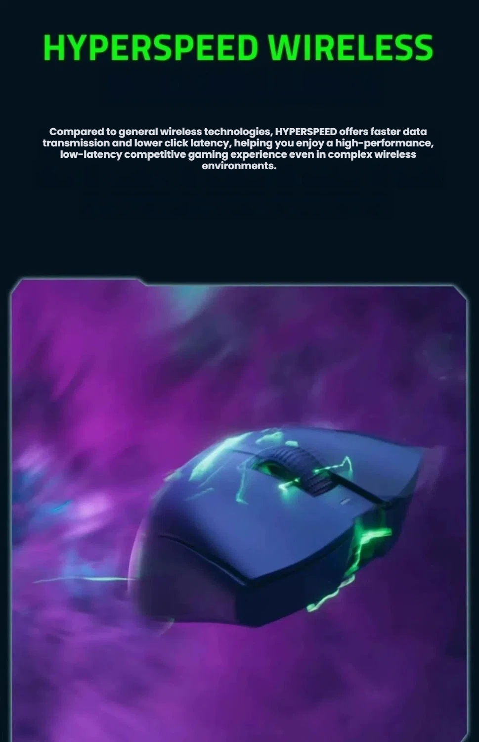 Razer DeathAdder V3 Pro with HyperSpeed Wireless dongle and Speedflex USB-C cable