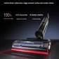 Close-up of the H15 Pro’s AI-driven robotic arm achieving ≤0.2 s contact time, 100 % corner coverage, and instant drying for streak-free floors.