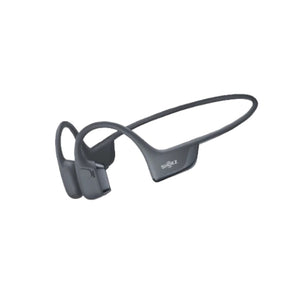 Black Shokz OpenRun Pro 2 open-ear wireless headphones featuring sleek design and advanced sound technology
