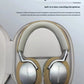 Bowers & Wilkins PX8 headphones stored in premium carrying case — equipped with 4 built-in noise-cancelling microphones for pure sound and clear calls.
