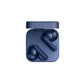 Navy blue CMF Buds 2 Plus earbuds neatly placed in their matching charging case, highlighting sleek matte finish, modern design, and compact form factor ideal for daily use.