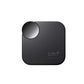 Black CMF Buds 2a charging case with a glossy rotating control knob and subtle "cmf by NOTHING" logo, emphasizing a minimalist, high-end design suitable for daily use.