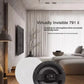 The Bose 791 II speaker is featured in a sophisticated living room setting, highlighting its ability to create a surrounding atmosphere with high-level, integrated sound quality.