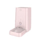Light pink DOGNESS 6L automatic pet feeder with app control and voice recording, ideal for cats and small dogs.