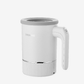 Side view of Dogness Automatic Pet Paw Cleaner in white – featuring sleek design, built-in handle, and soft silicone rim for comfortable use