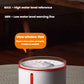 Dogness pet water dispenser with red view window indicating low water level (MIN line); intelligent monitoring alerts owners to refill promptly for continuous hydration