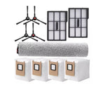 Eufy Omni E25 E28 robot vacuum accessory kit with roller brush, filters, side brushes, and dust bags