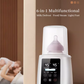 Kangaroo Fitness bottle warmer safely defrosting frozen breast milk bag using scientifically controlled warming to preserve nutrition and avoid bacterial growth.