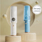 Two LUSN baby hair clippers in white and blue, showcasing IPX7 waterproof rating. Fully washable and safe for use during bath time or messy trims.