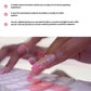 Close-up of manicured hands typing on the G713’s pink-accented keys, illustrating the smooth GX-Linear (red-like) and tactile GX-Brown switch options for responsive gameplay.