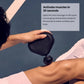 User sweeping Theragun Mini 2.0 across leg for 30-second muscle activation and revitalization.