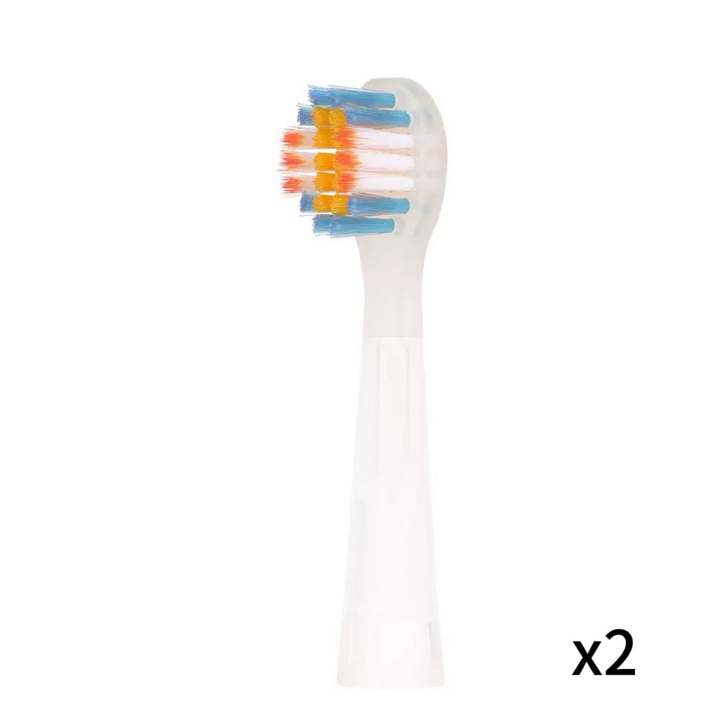Two usmile CushionCare All-in-One replacement toothbrush heads