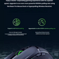 Razer Cobra Pro side profile with illuminated underglow and Razer logo