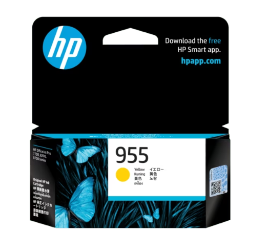 HP 955 yellow original ink cartridge L0S57AA