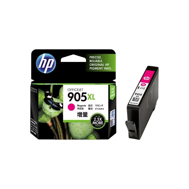 HP 905XL magenta high yield original ink cartridge T6M09AA