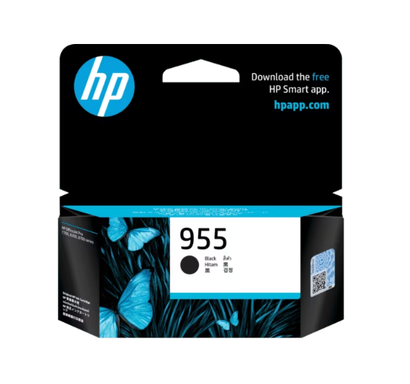 HP 955 black original ink cartridge L0S60AA