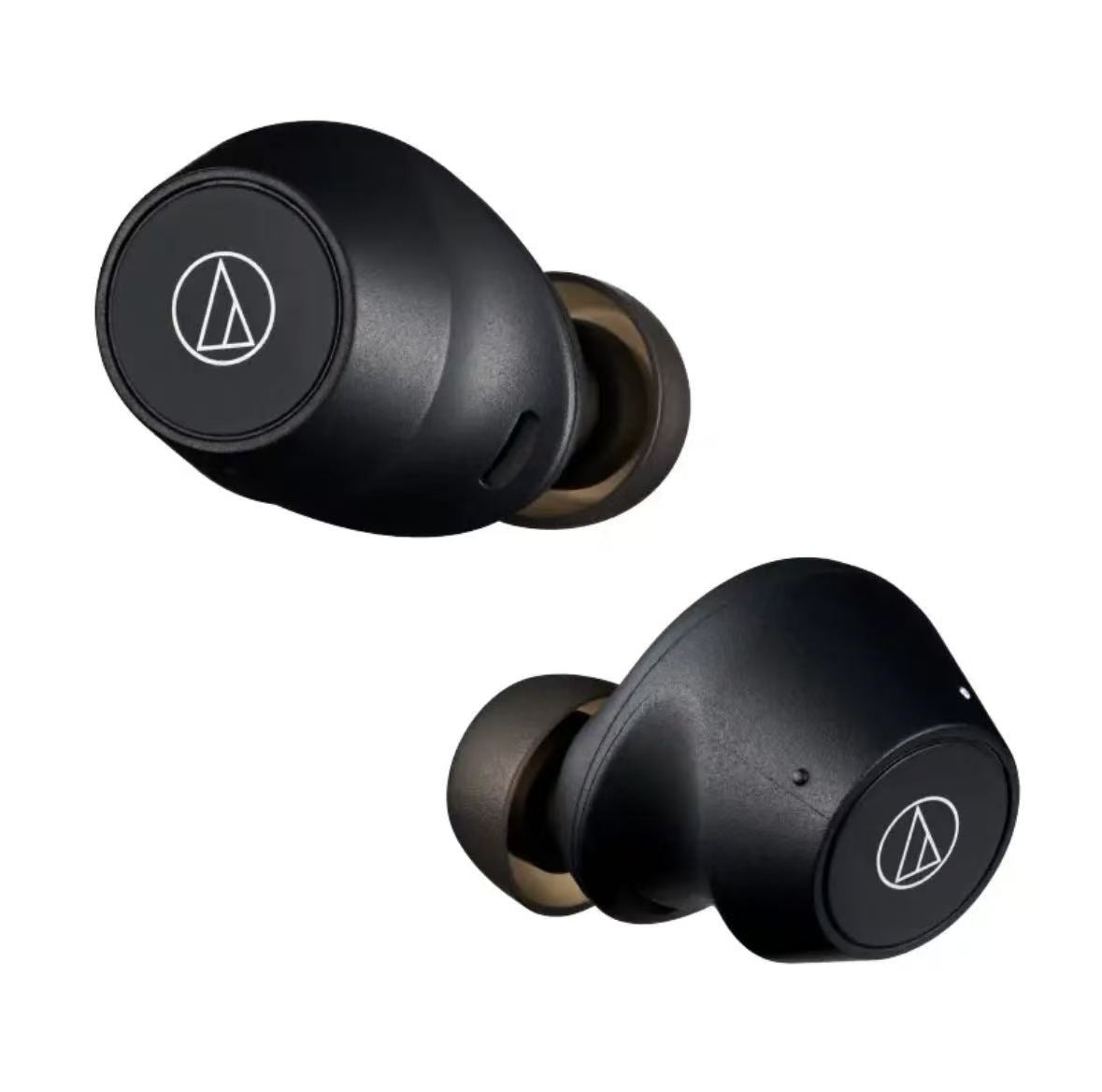 Audio-Technica ATH-CKS30TW Plus Solid Bass true wireless earbuds black with charging case
