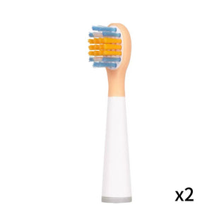 Two usmile CushionCare Deep Clean replacement toothbrush heads