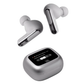 JBL Live Beam 3 earbuds in blue colourway front view