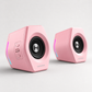 Hecate G2000 pink gaming speaker side profile