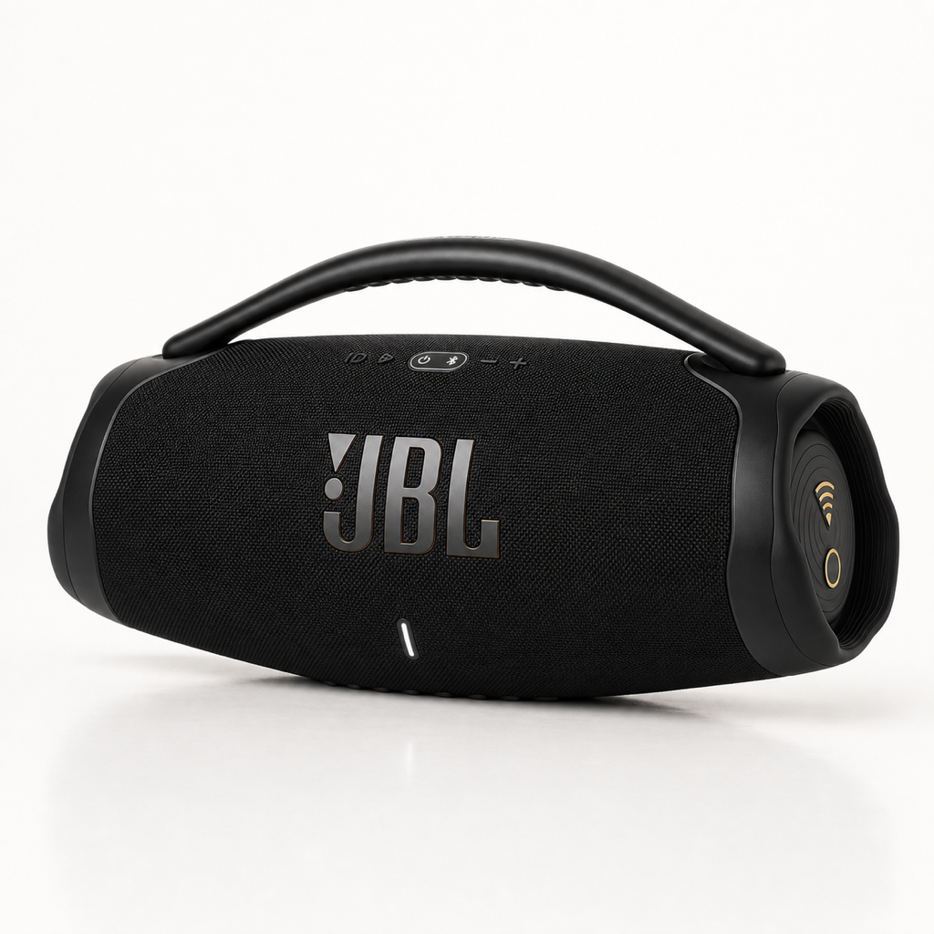 JBL Boombox 3 Wi-Fi speaker front angle view