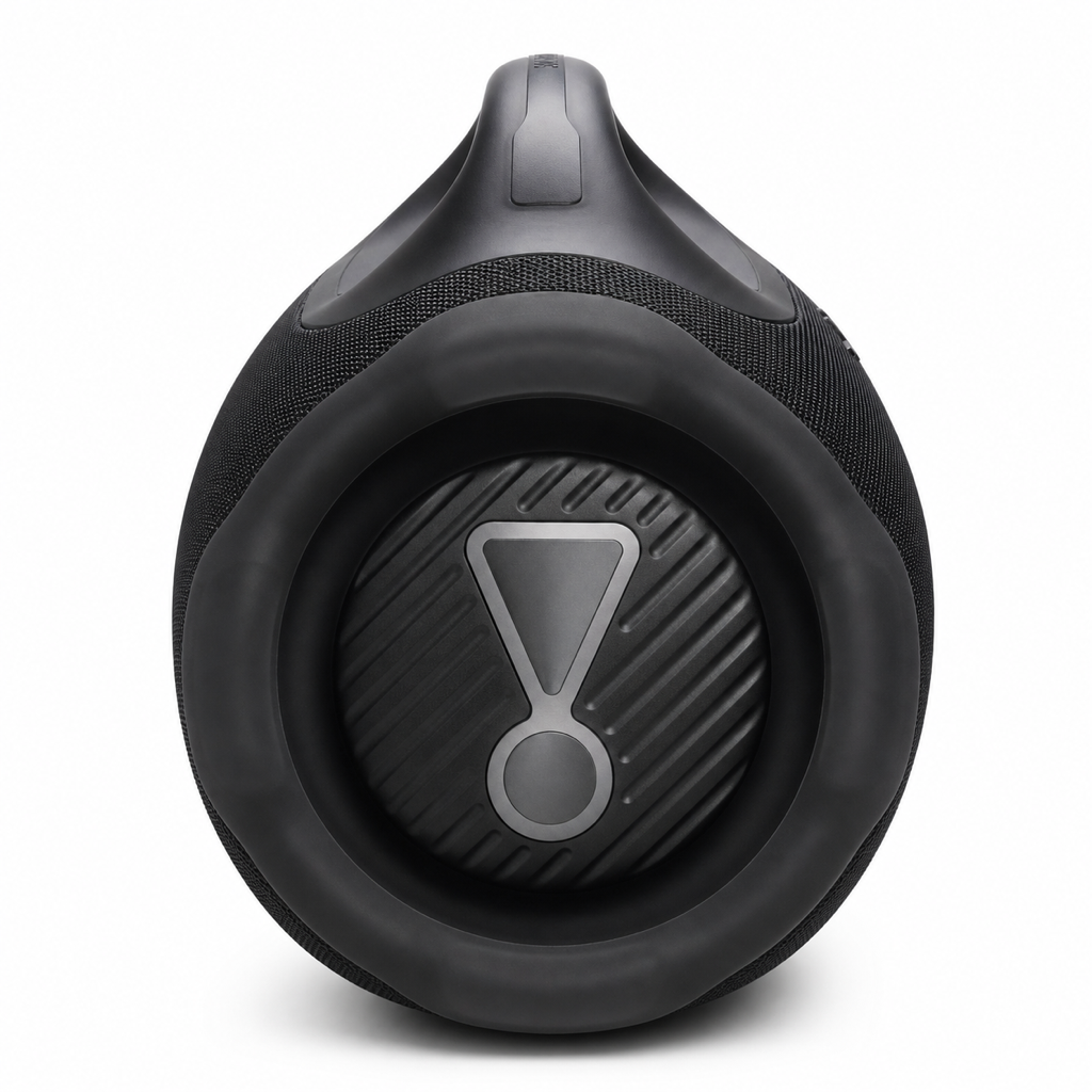 JBL Boombox 4 speaker end cap radiator detail