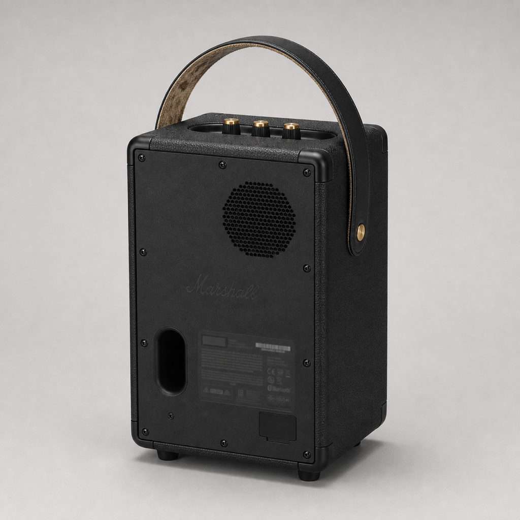 Marshall Tufton speaker rear panel detail