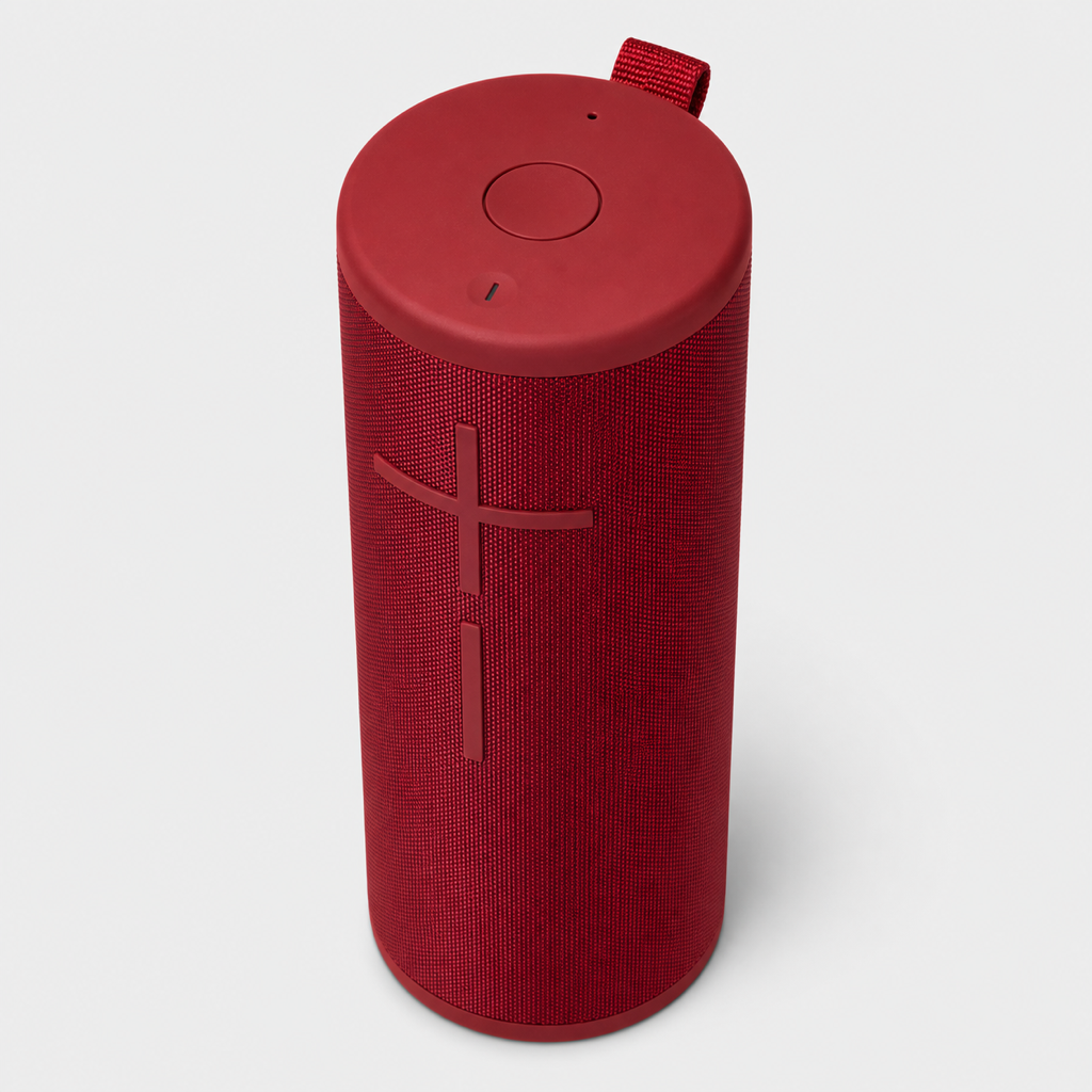 Ultimate Ears MEGABOOM 3 Sunset Red speaker top front view