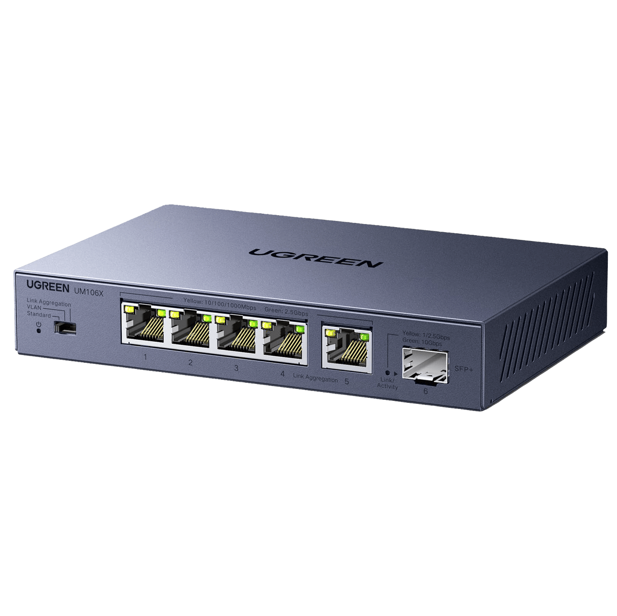 UGREEN 35048EU 6-Port Gigabit Ethernet Switch
