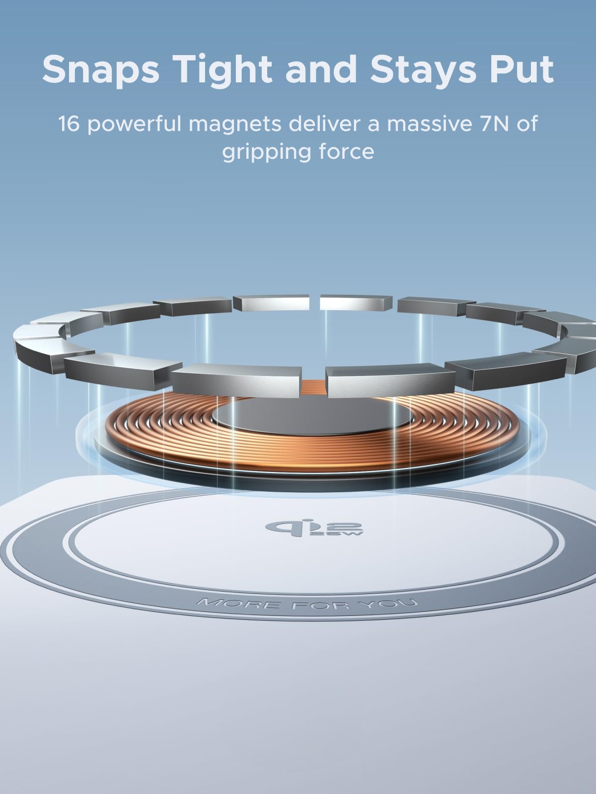 UGREEN MagFlow 55964 Qi2 25W 3-in-1 Charger product view 5